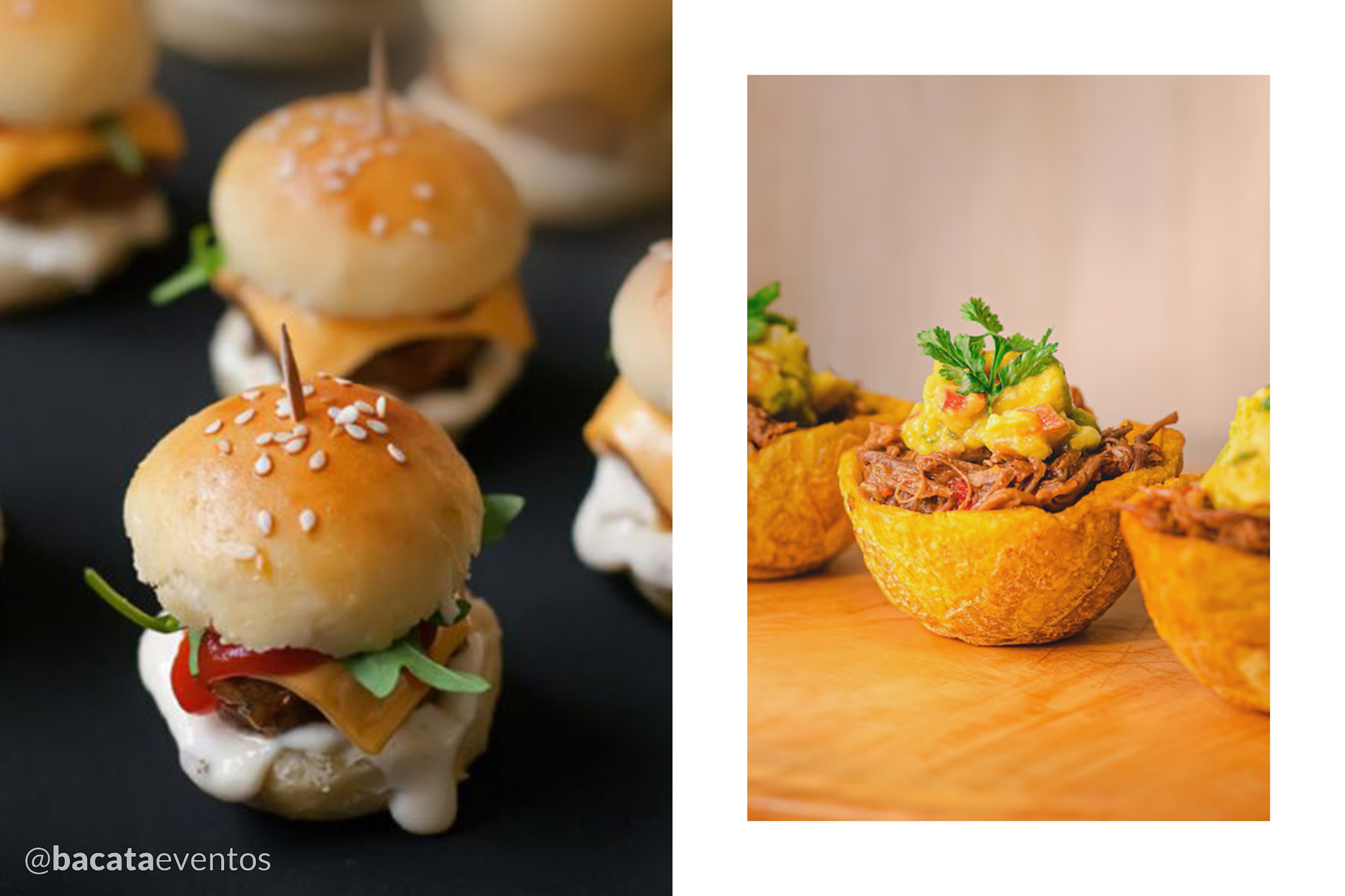 Bacatá Eventos - Pasabocas Tipo 1