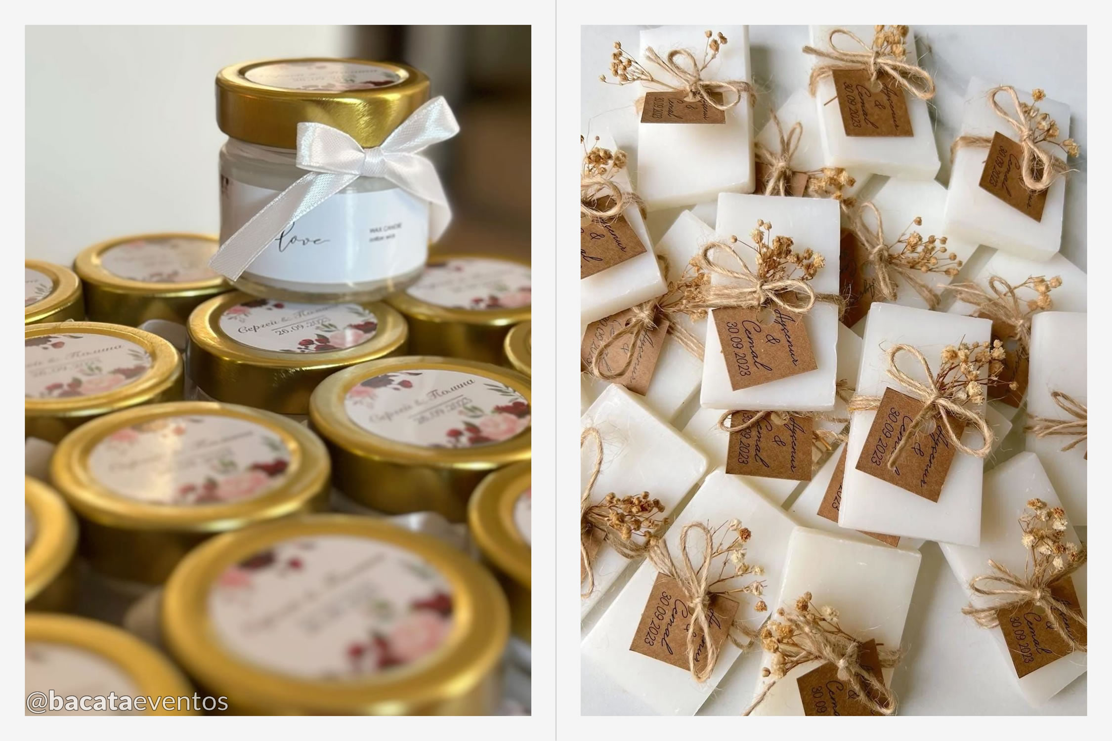 Bacatá Eventos - Detalles para invitados