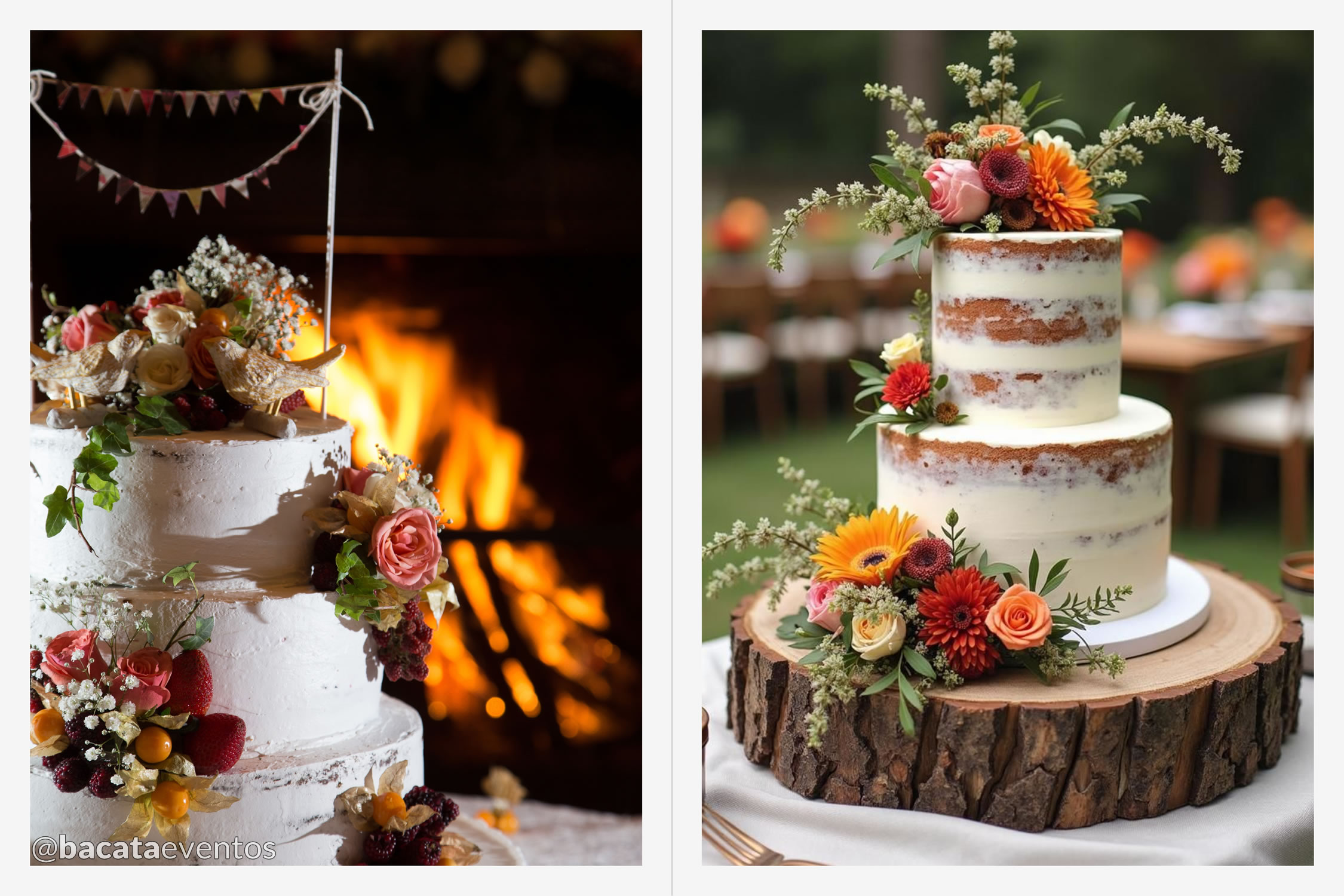 Bacatá Eventos - Ponqués de boda