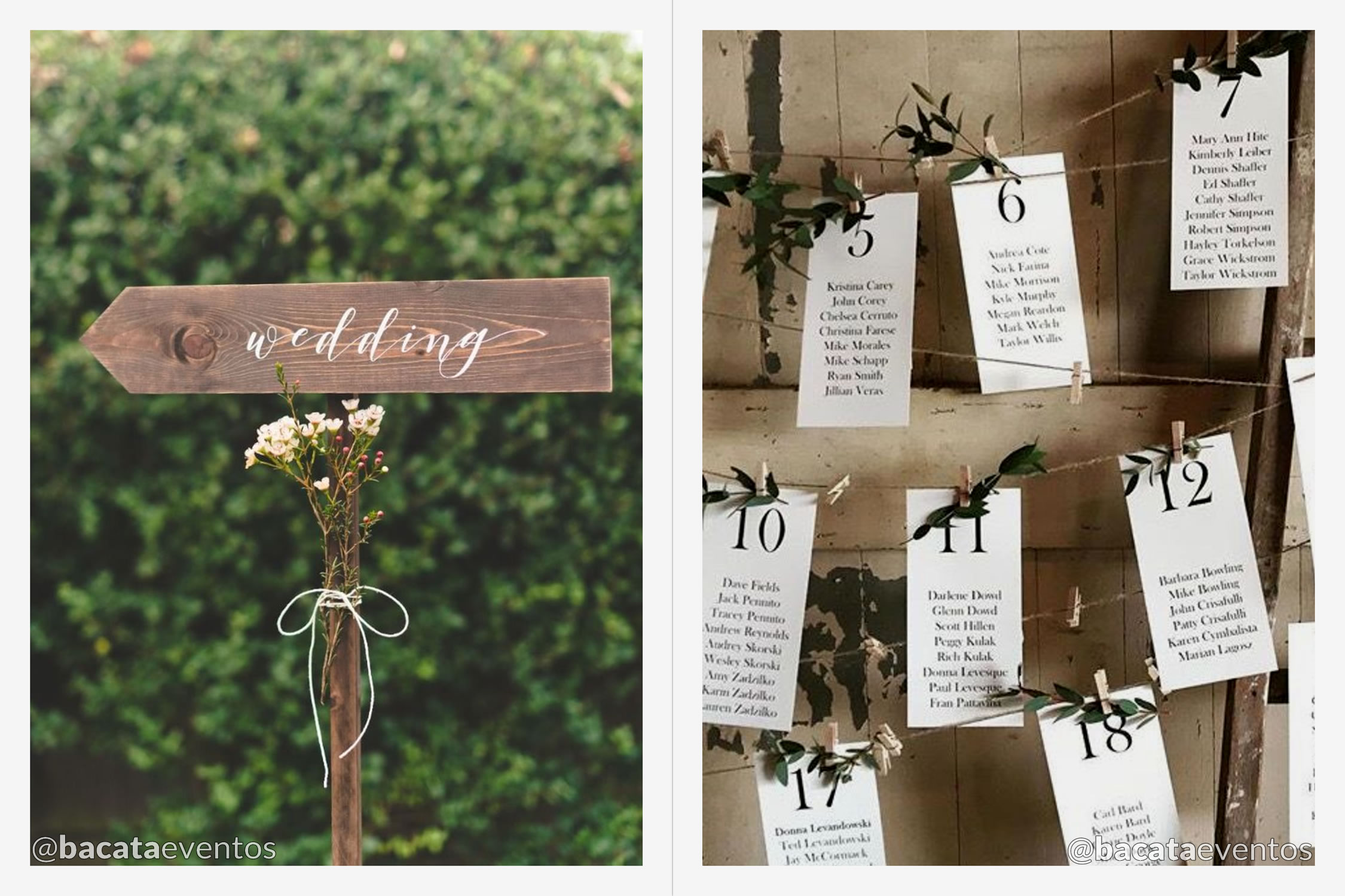 Bacatá Eventos - Señalitica