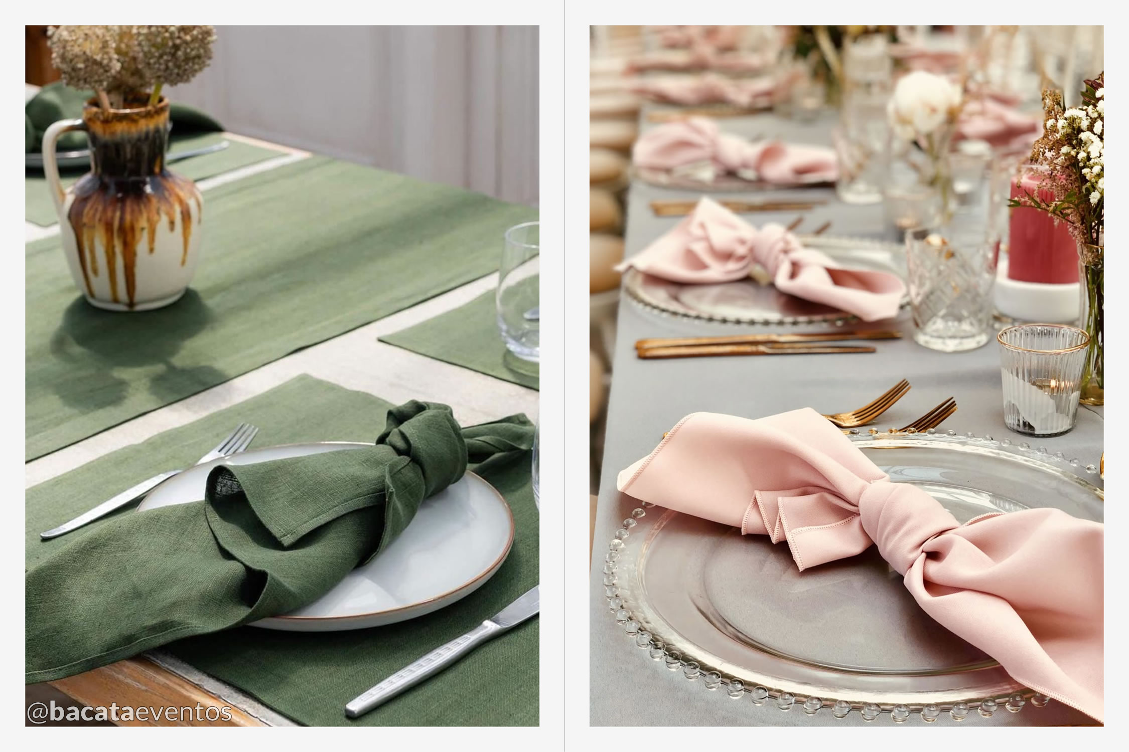 Bacatá Eventos - Servilletas