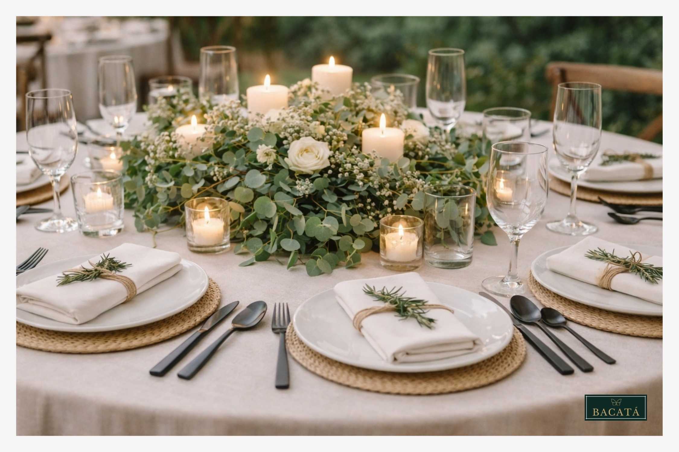 Bacatá Eventos - Cubertería de lujo