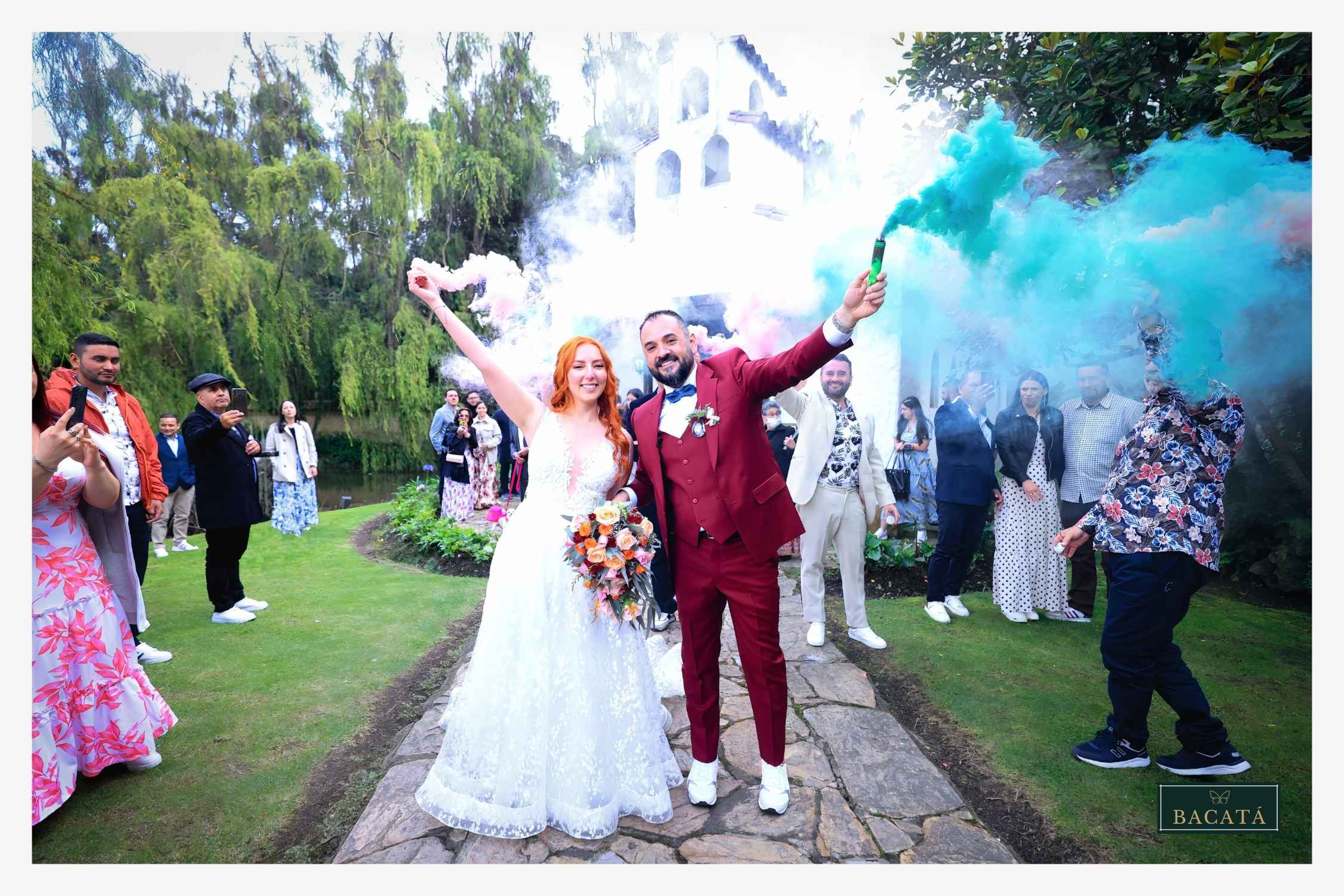 Bacatá Eventos - Fuegos artificiales indoor