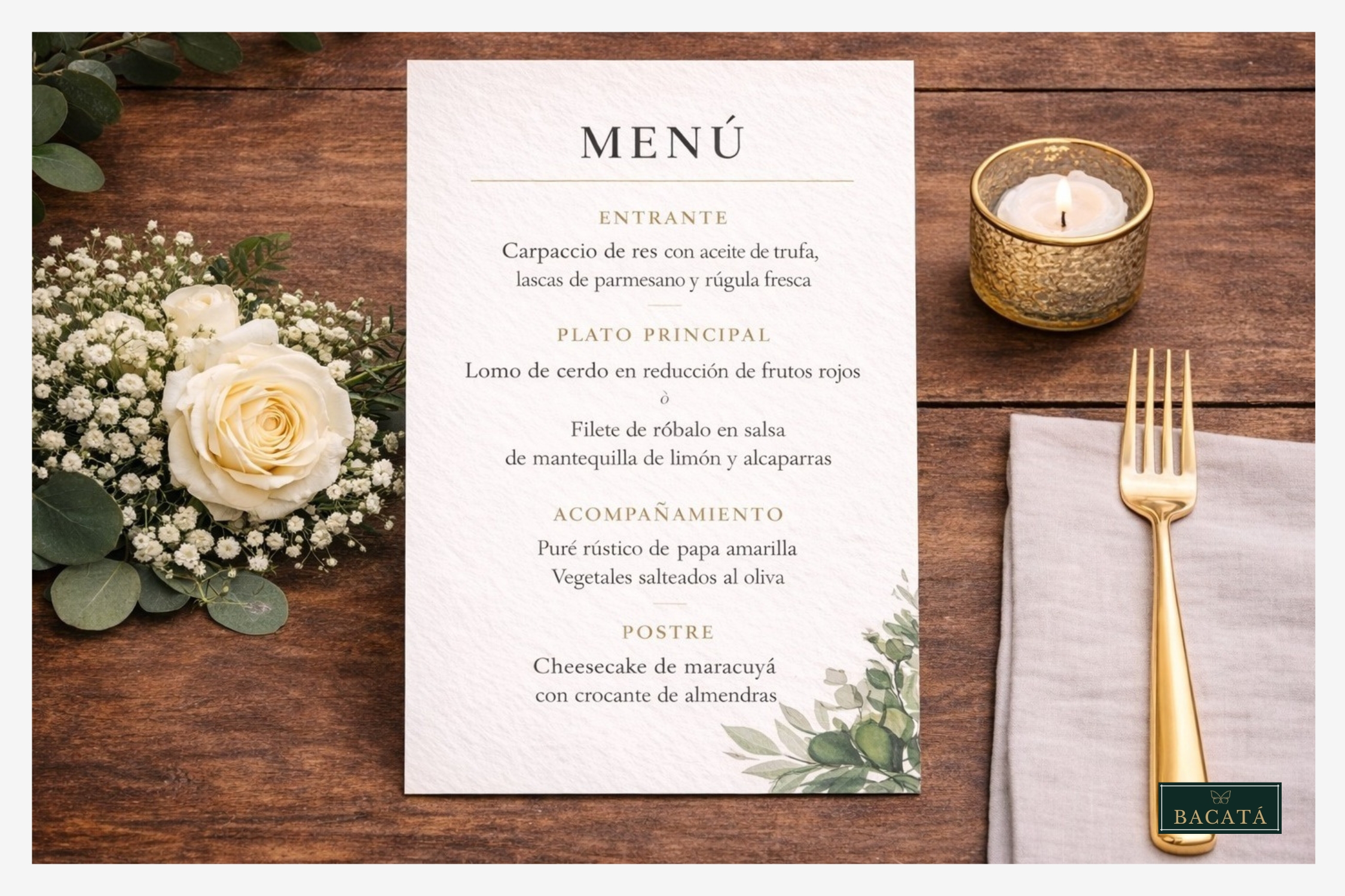 Bacatá Eventos - Papelería y Señalética
